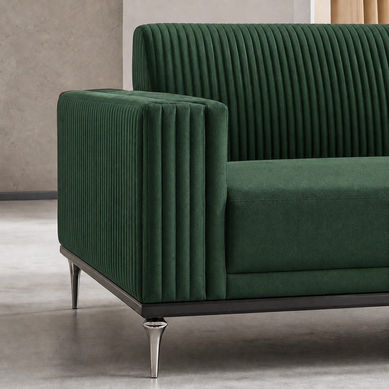 lush-3-2-1-sofa-set 3 seater green 02 detail