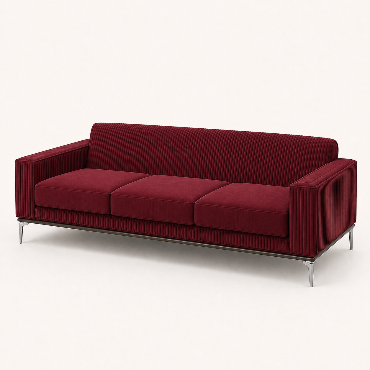 lush-3-2-1-sofa-set 3 seater red 03 studio