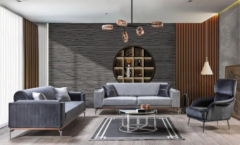 Lush - 3 + 2 + 1 Sofa Set