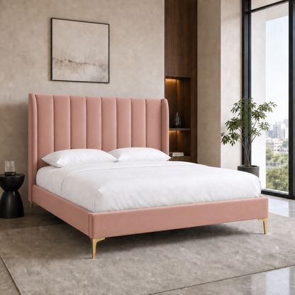 Lux - Bed Pink lifestyle view