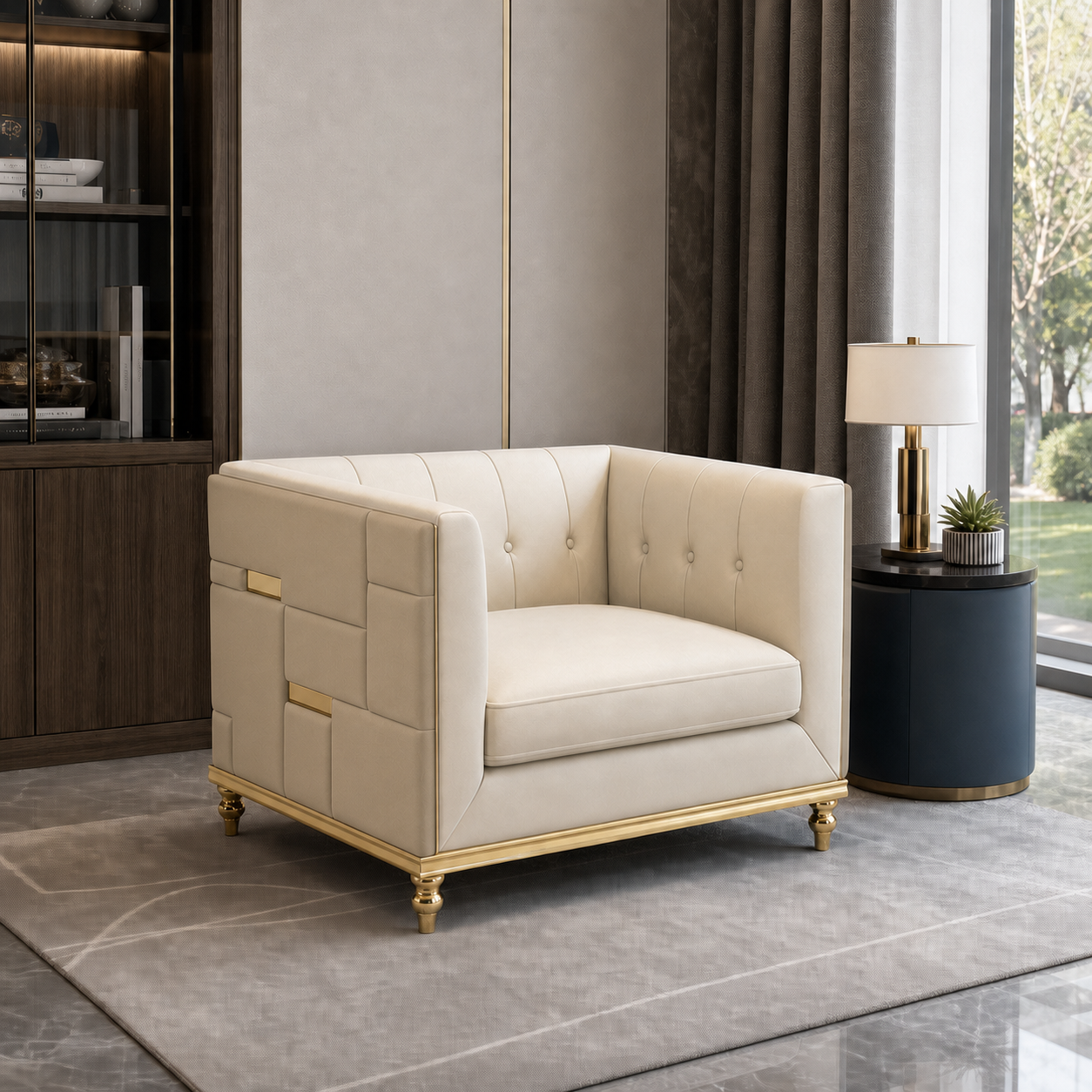luxe-l-shape-sectional-sofa-copy 1 seater beige 01 room