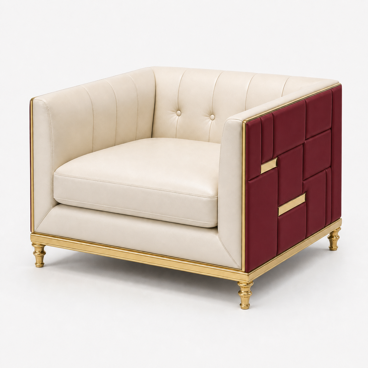 luxe-l-shape-sectional-sofa-copy 1 seater red 03 studio