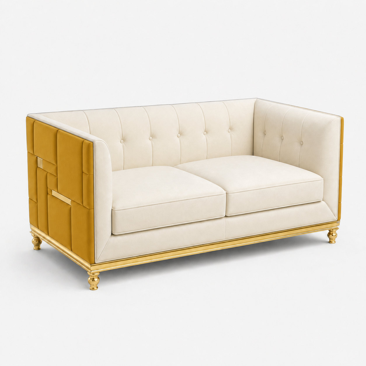luxe-l-shape-sectional-sofa-copy 2 seater yellow 03 studio