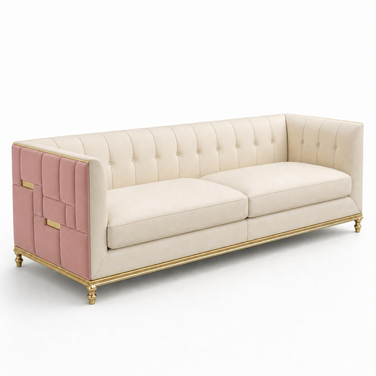 luxe-l-shape-sectional-sofa-copy 3 seater pink 03 studio