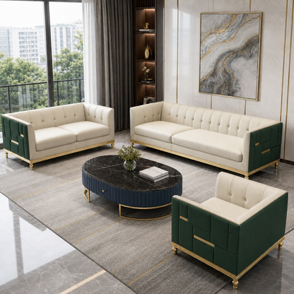 luxe-l-shape-sectional-sofa-copy 3+2+1 full set green 01 room