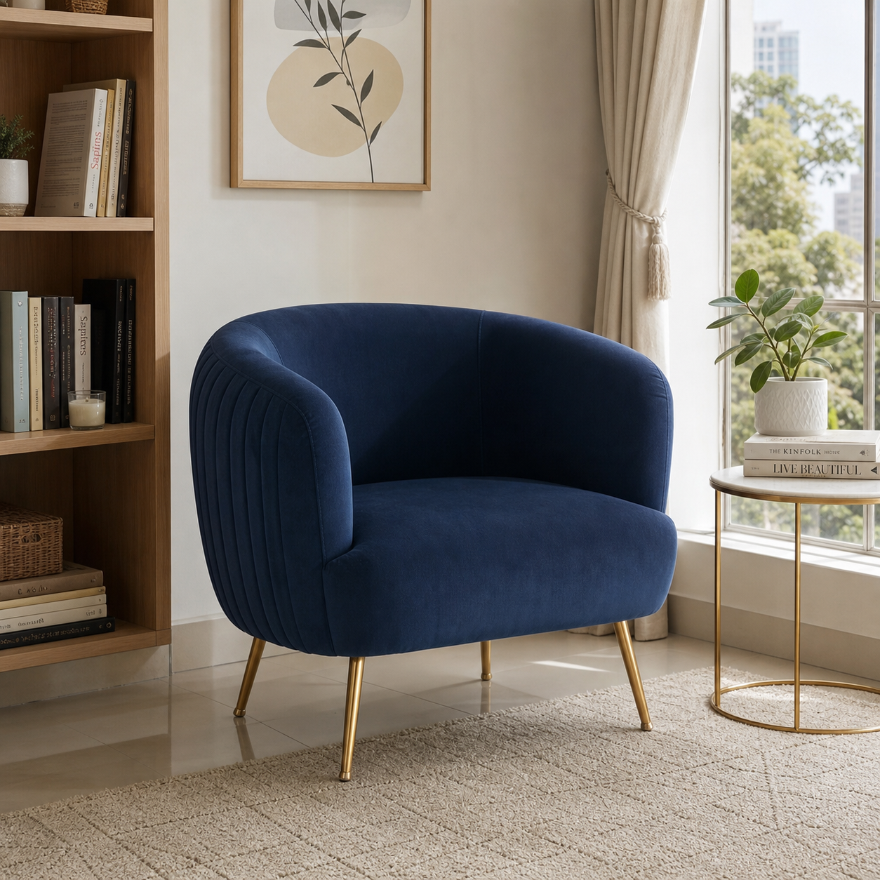 lyric-3-2-1-sofa-set 1 seater blue 01 room