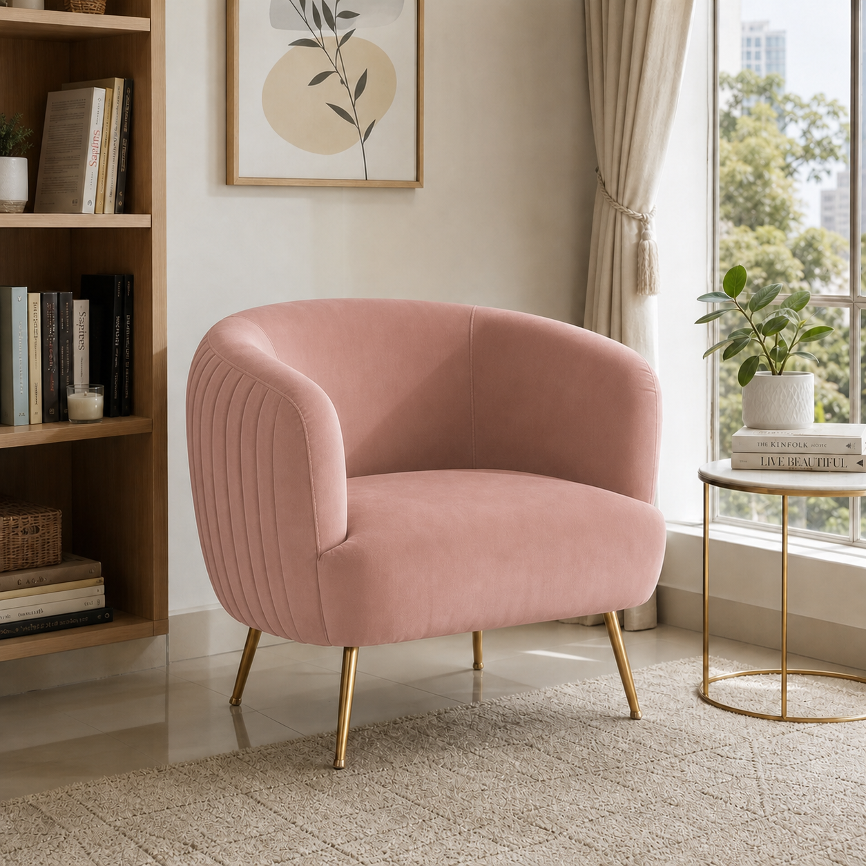 lyric-3-2-1-sofa-set 1 seater pink 01 room