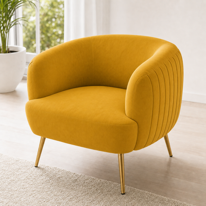 lyric-3-2-1-sofa-set 1 seater yellow 02 detail