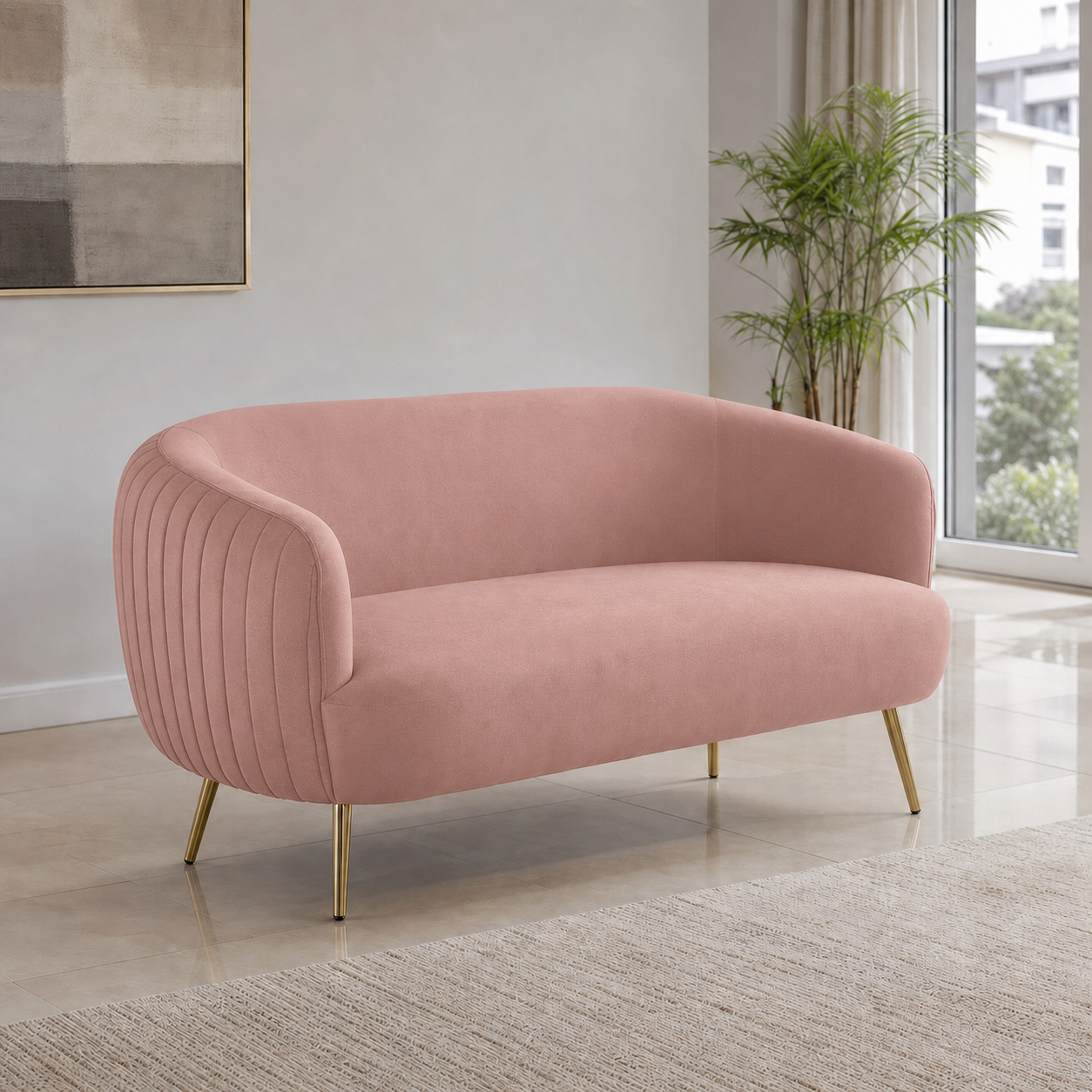 lyric-3-2-1-sofa-set 2 seater pink 01 room
