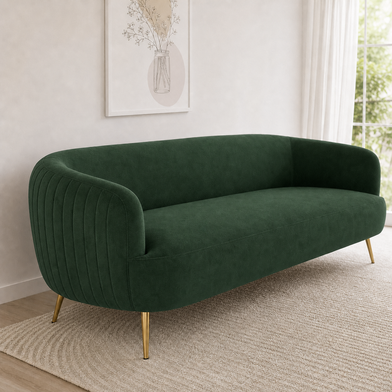 lyric-3-2-1-sofa-set 3 seater green 02 detail