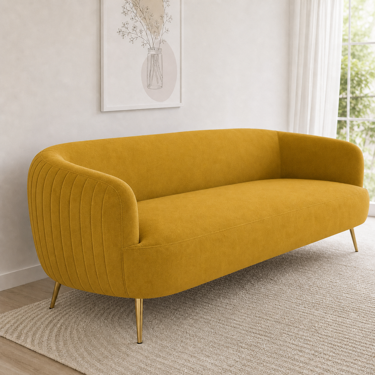lyric-3-2-1-sofa-set 3 seater yellow 02 detail