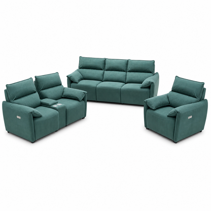 Manor Recliner complete configuration on a white background