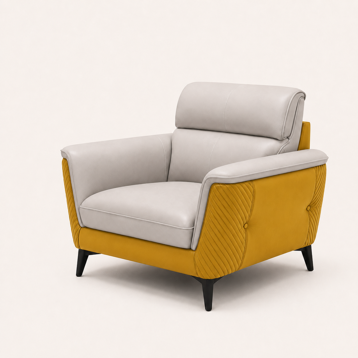 maven-3-2-1-sofa-set 1 seater yellow 03 studio