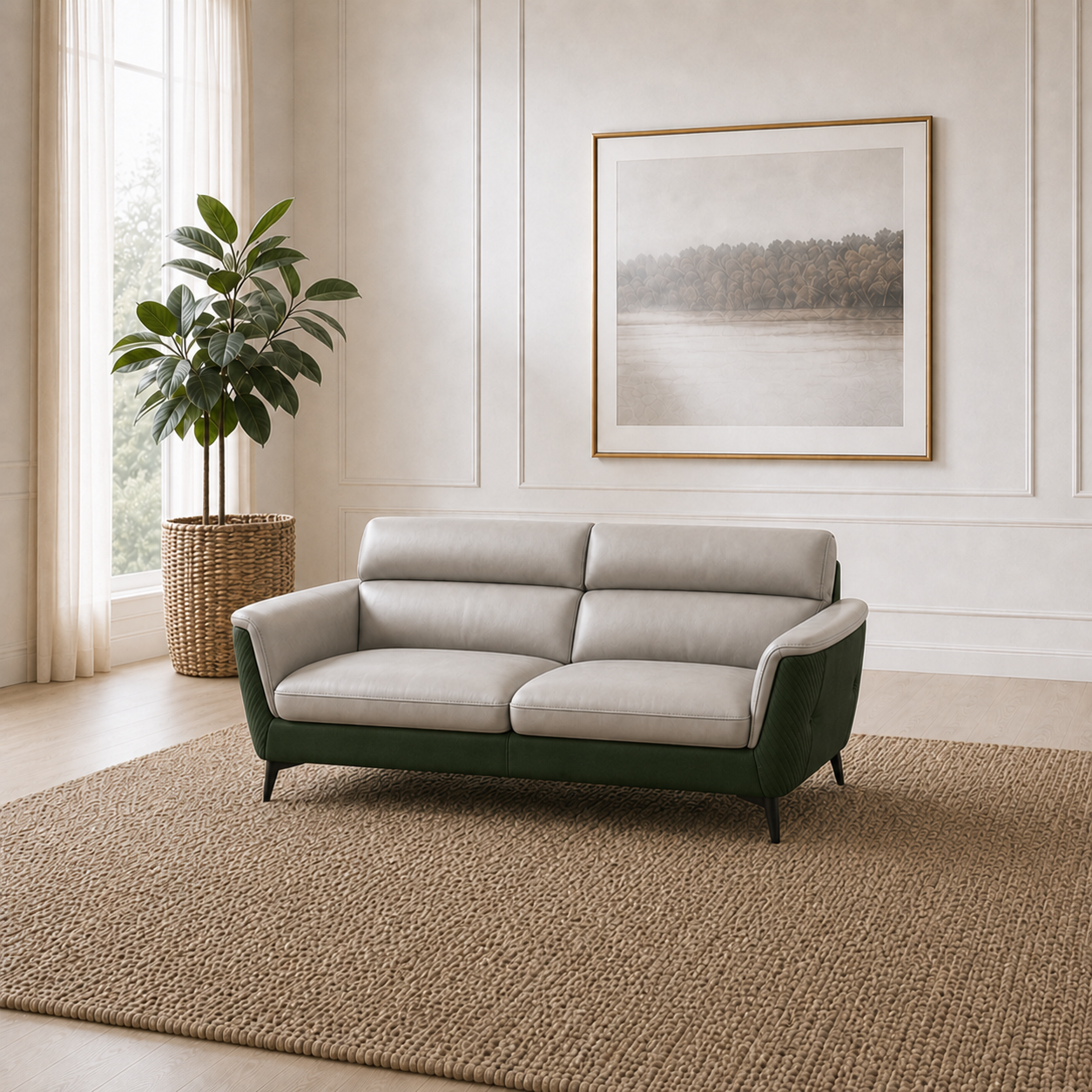 maven-3-2-1-sofa-set 2 seater green 01 room