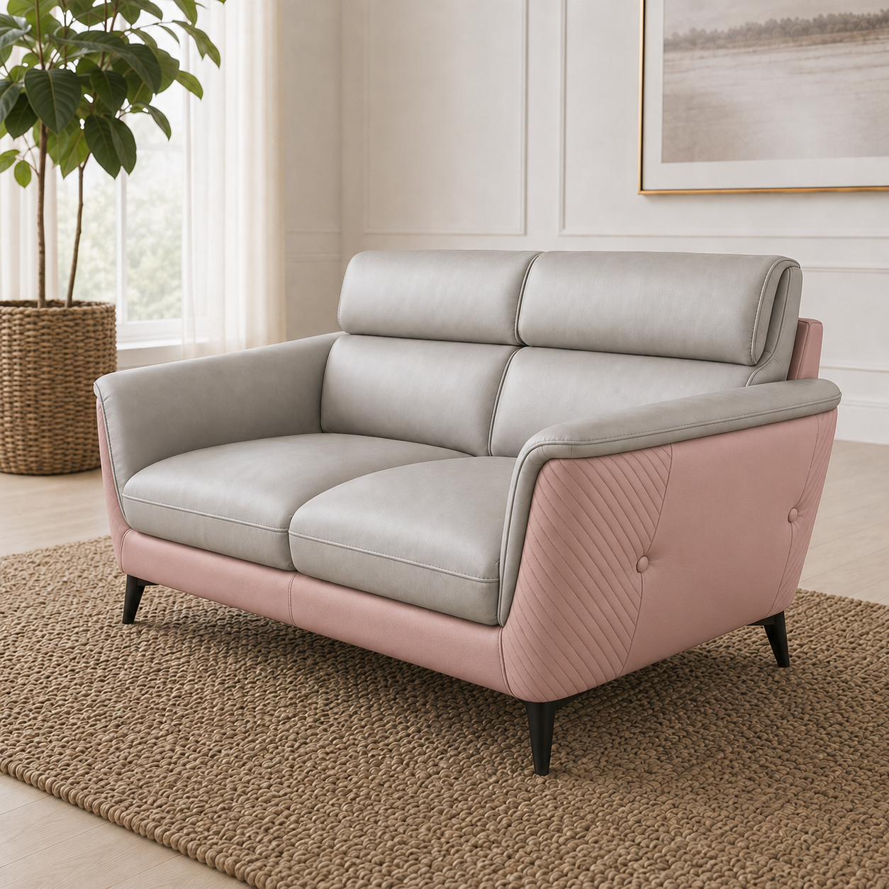 maven-3-2-1-sofa-set 2 seater pink 02 detail