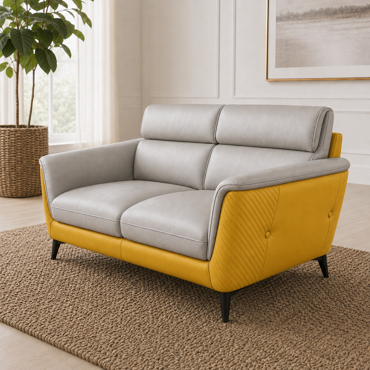 maven-3-2-1-sofa-set 2 seater yellow 02 detail