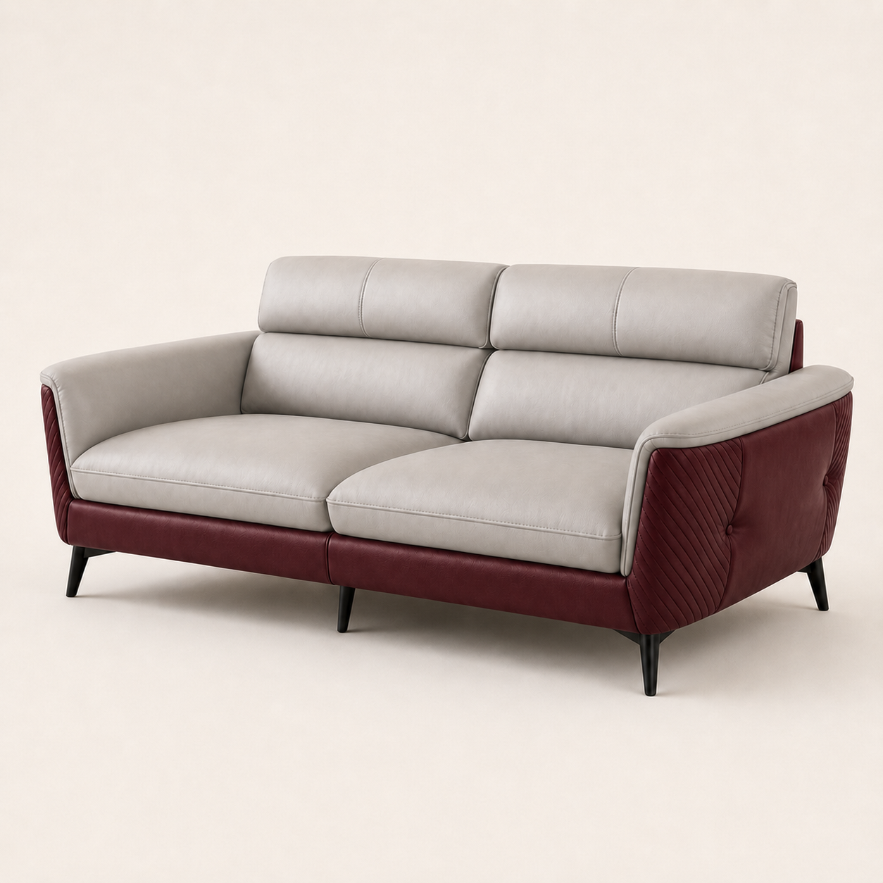 maven-3-2-1-sofa-set 3 seater red 03 studio