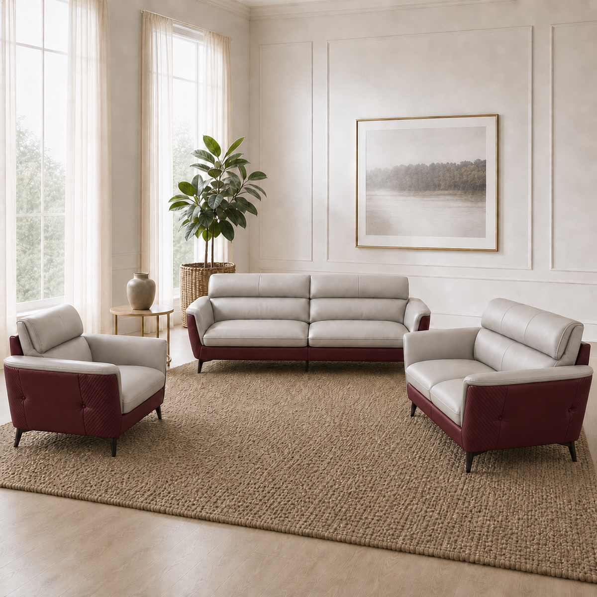 maven-3-2-1-sofa-set 3+2+1 full set red 02 detail