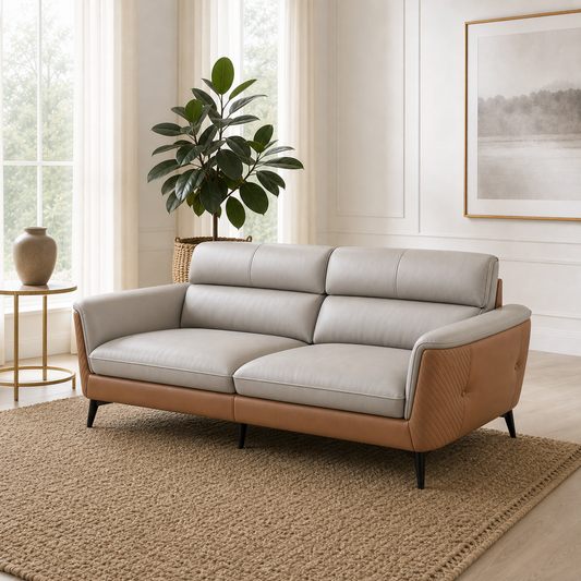 Close view of Maven - 3+2+1 Sofa Set upholstery and construction