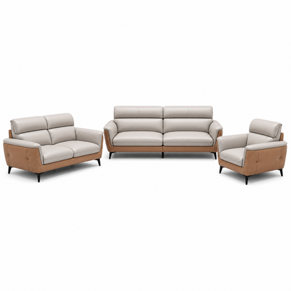Maven - 3+2+1 Sofa Set, complete 3+2+1 sofa set front studio view