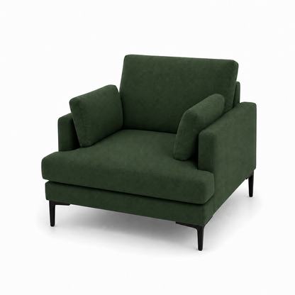 Maven 3+2+1 Sofa Set, 1 seater, green, studio view