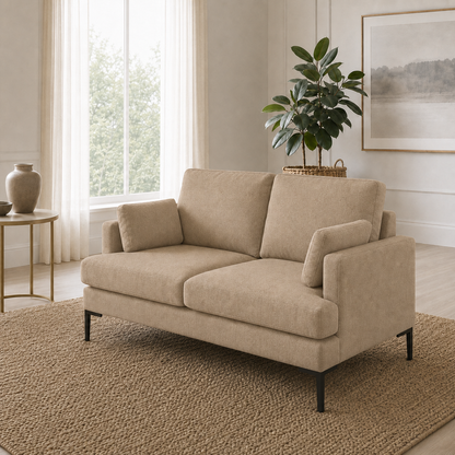 Maven 3+2+1 Sofa Set, 2 seater, beige, room view