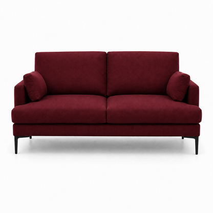 Maven 3+2+1 Sofa Set, 2 seater, red, studio view