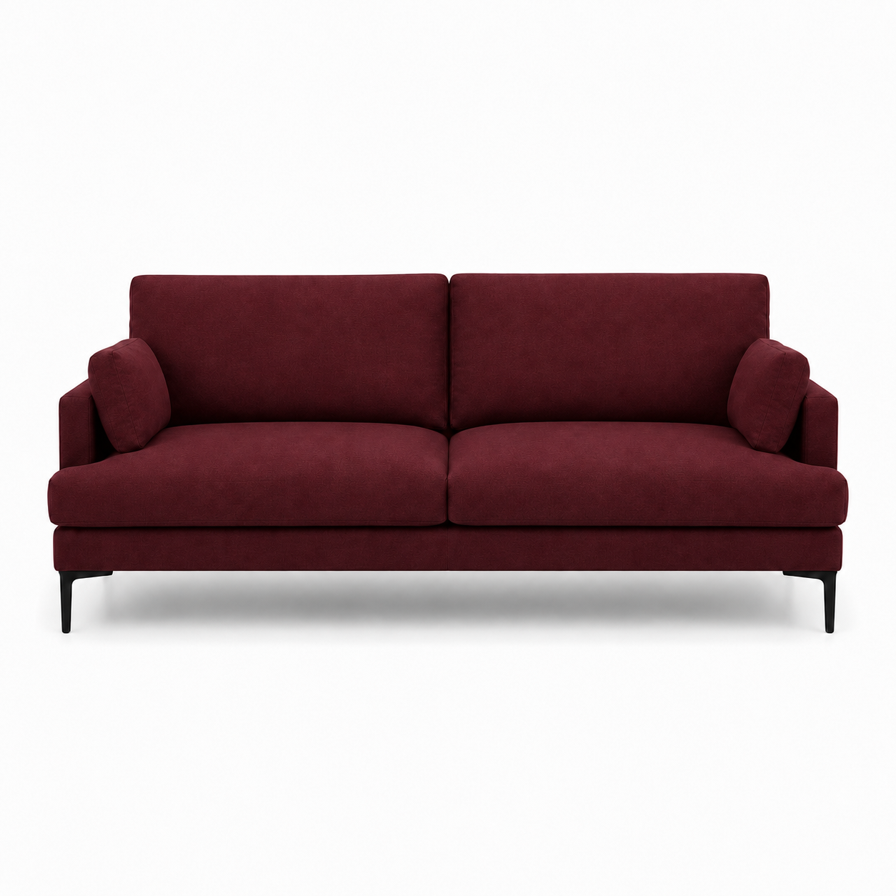 Maven 3+2+1 Sofa Set, 3 seater, red, studio view