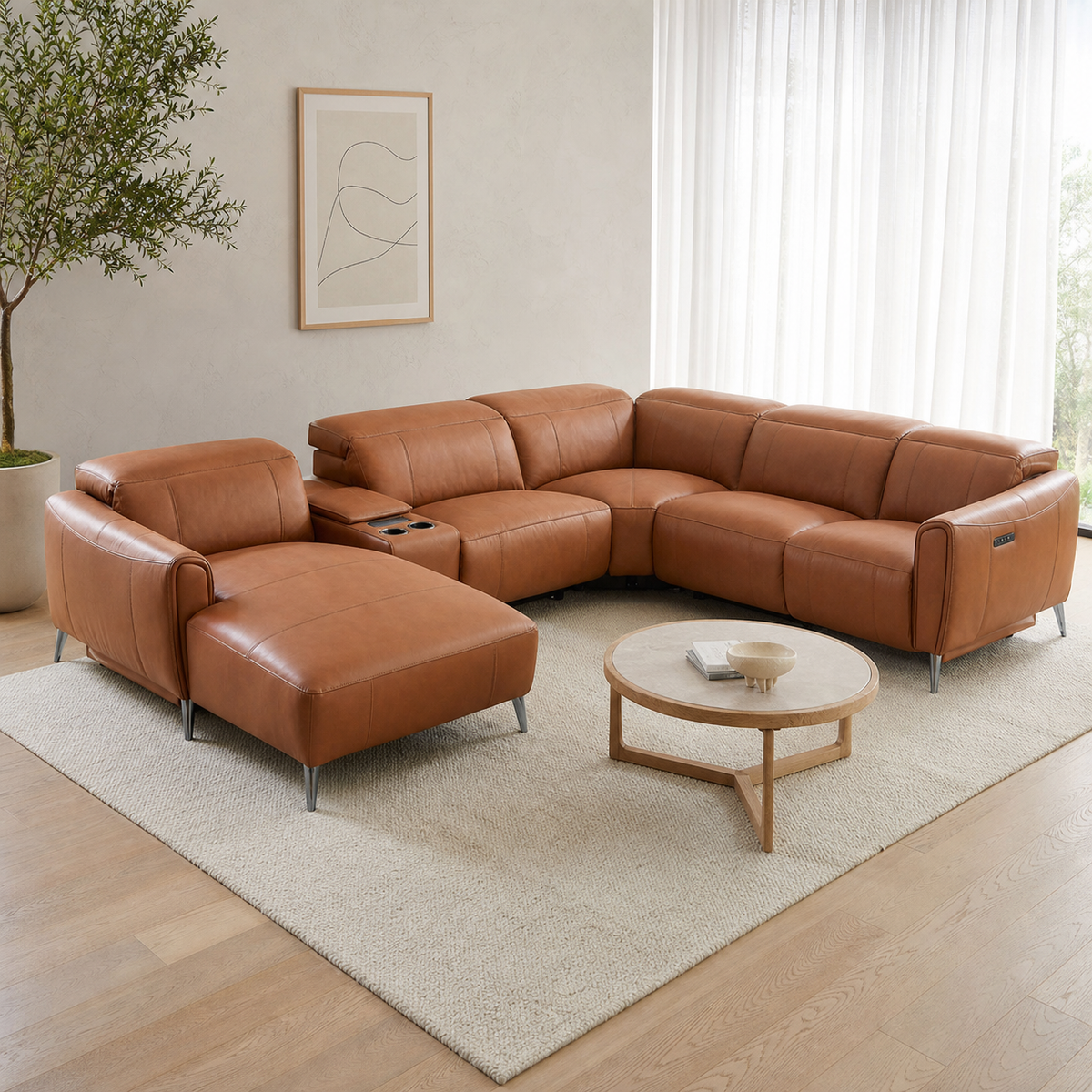 Mesa Recliner complete configuration from an alternate angle
