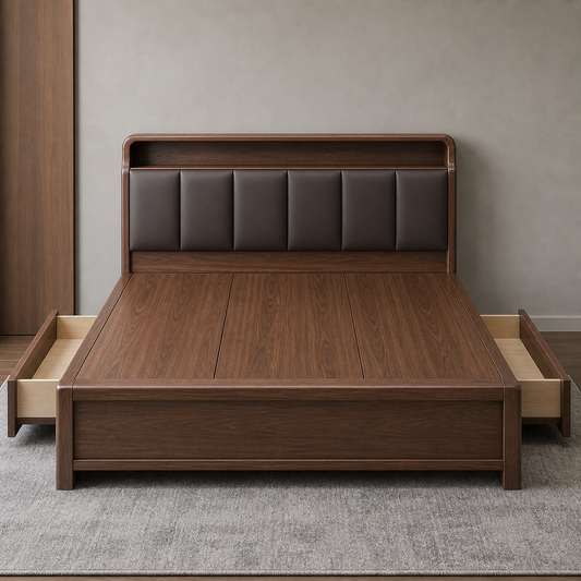 Mira - Bed, complete straight-on bed view