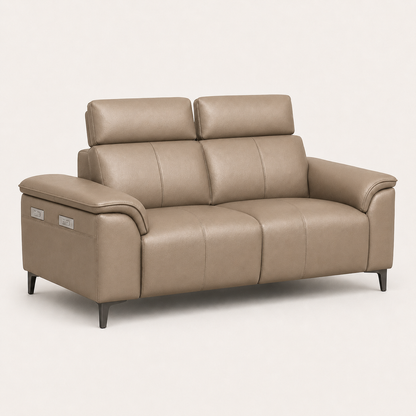 Mirth 3+2+1 Sofa Set, 2 seater, beige, studio view