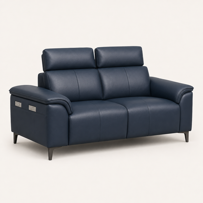 Mirth 3+2+1 Sofa Set, 2 seater, blue, studio view