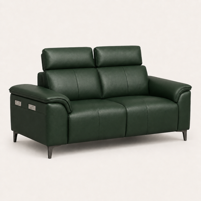 Mirth 3+2+1 Sofa Set, 2 seater, green, studio view