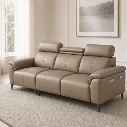 Mirth 3+2+1 Sofa Set, 3 seater, beige, detail view
