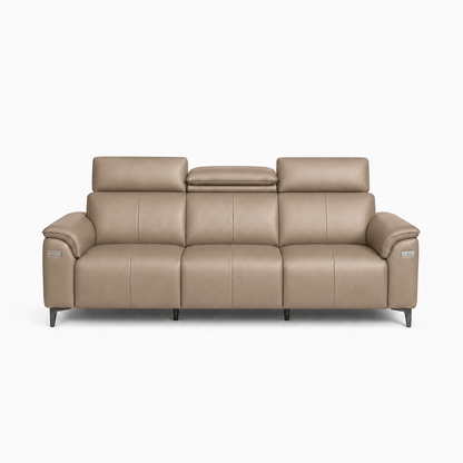 Mirth 3+2+1 Sofa Set, 3 seater, beige, studio view