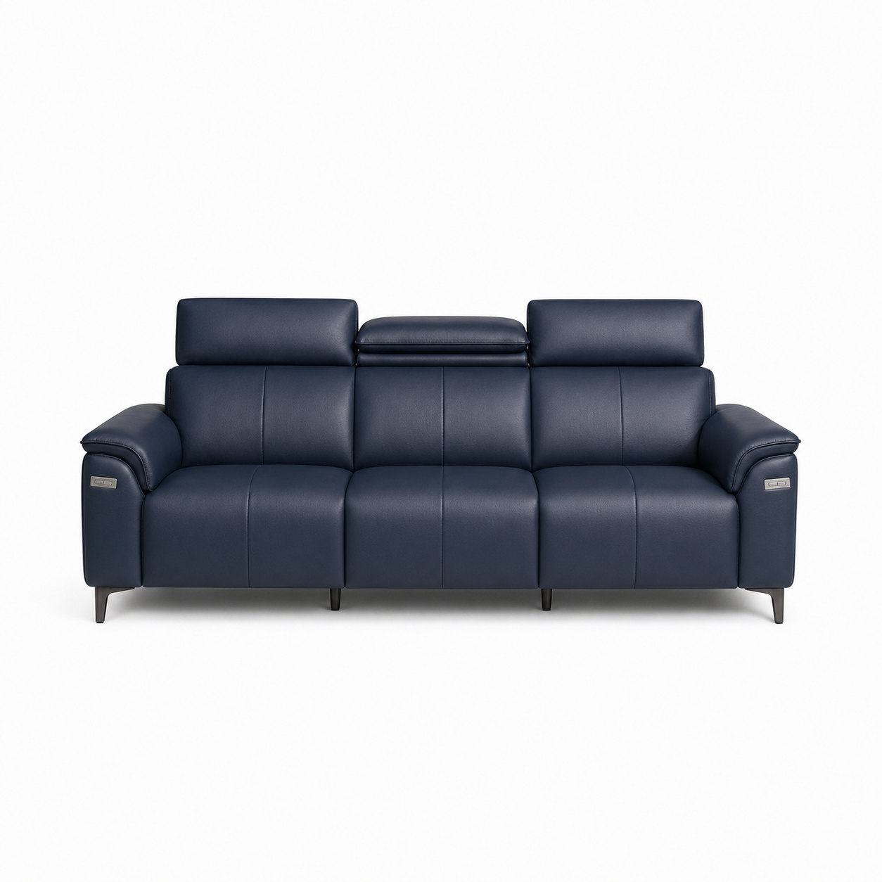 Mirth 3+2+1 Sofa Set, 3 seater, blue, studio view
