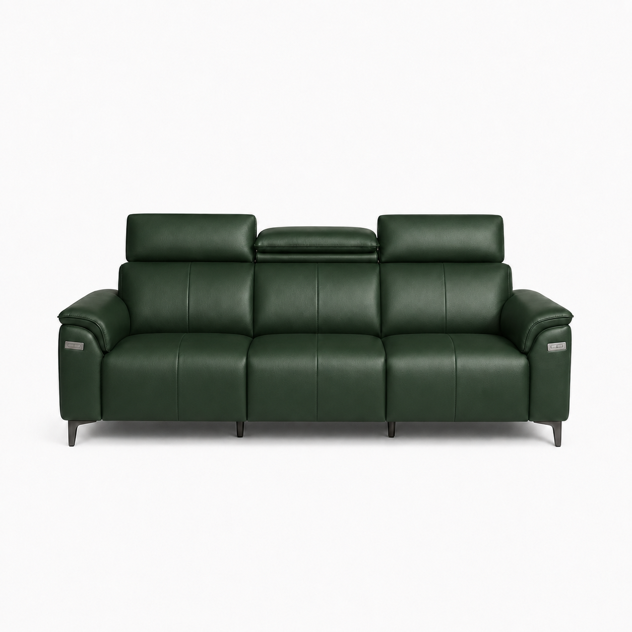 Mirth 3+2+1 Sofa Set, 3 seater, green, studio view