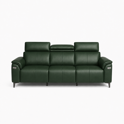 Mirth 3+2+1 Sofa Set, 3 seater, green, studio view