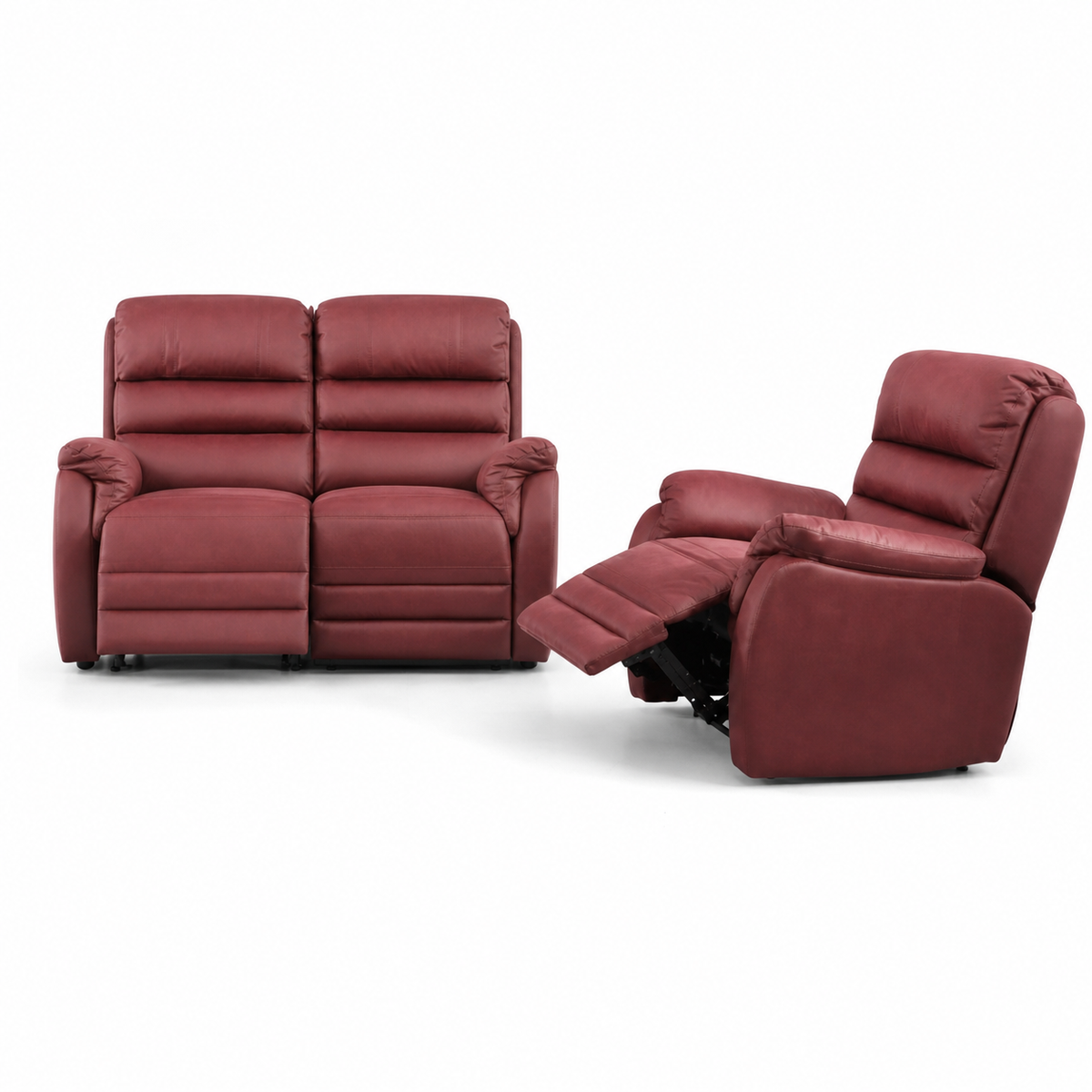 Monarch Recliner complete configuration on a white background