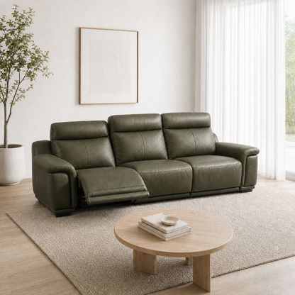 Monsoon Recliner 3 seater green 01 main