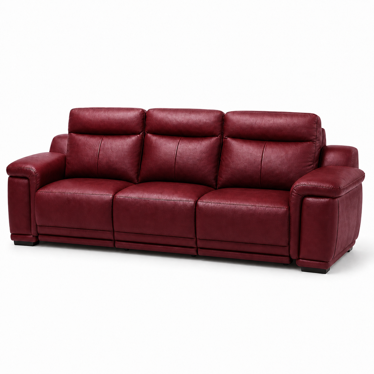 Monsoon Recliner 3 seater red 02 white