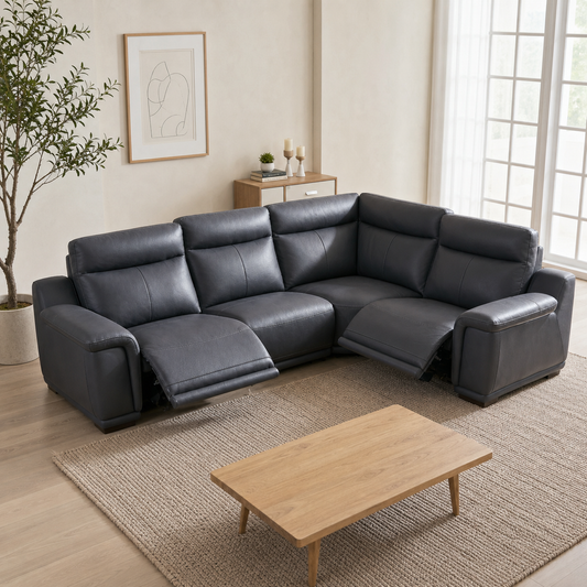 Monsoon Recliner complete configuration from an alternate angle