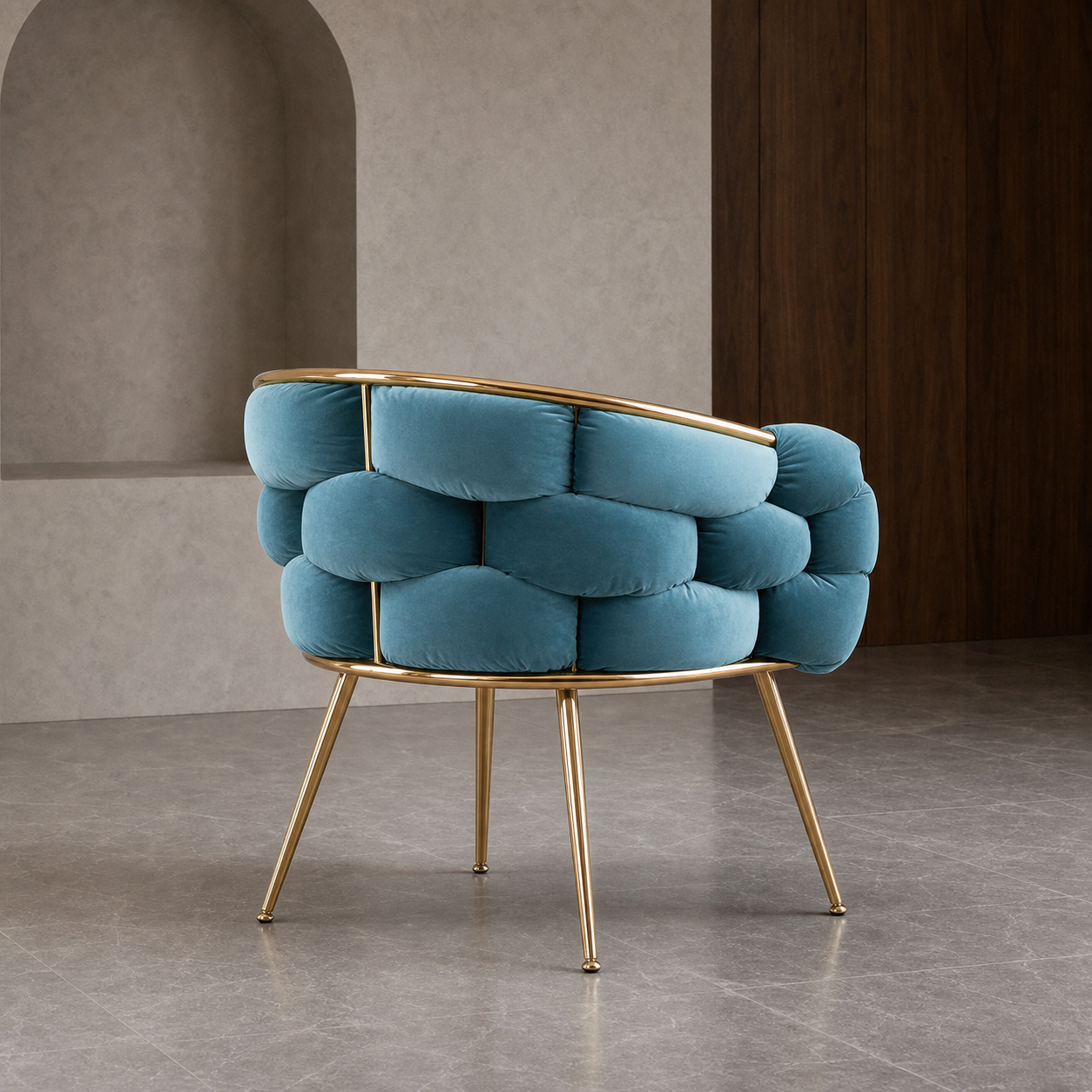 Mylo - Chair, alternate three-quarter room view