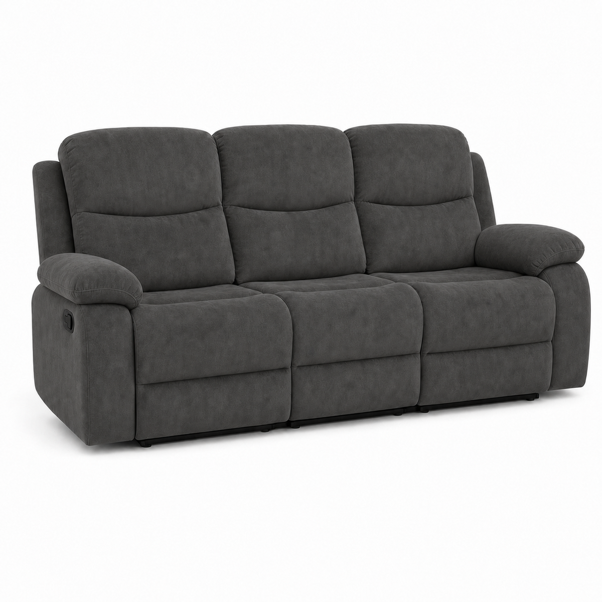Nebula Recliner 3 seater grey 02 white