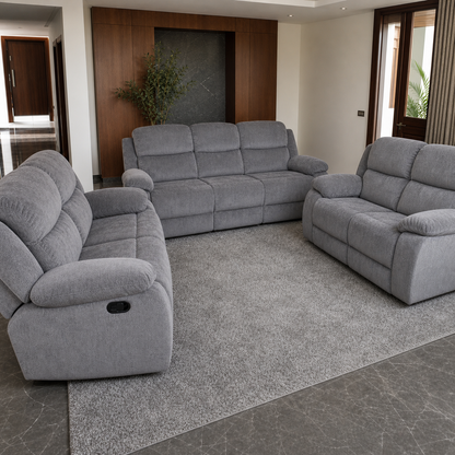Nebula Recliner upholstery and reclining detail