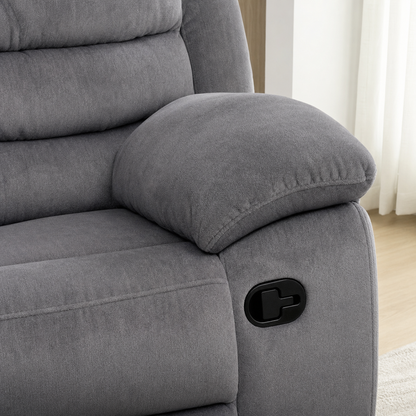 Nebula Recliner upholstery and reclining detail