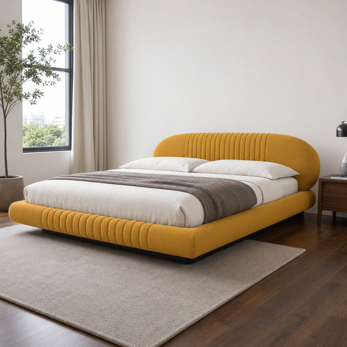 Nell - Bed Yellow lifestyle view