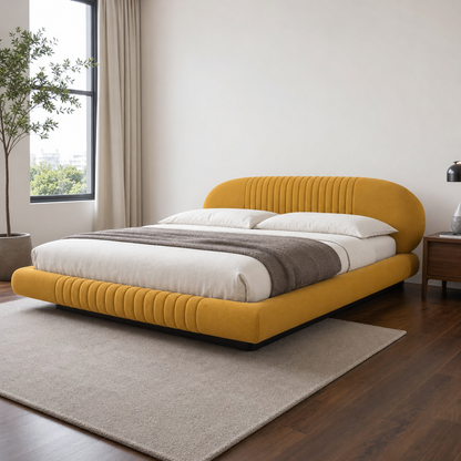 Nell - Bed Yellow lifestyle view