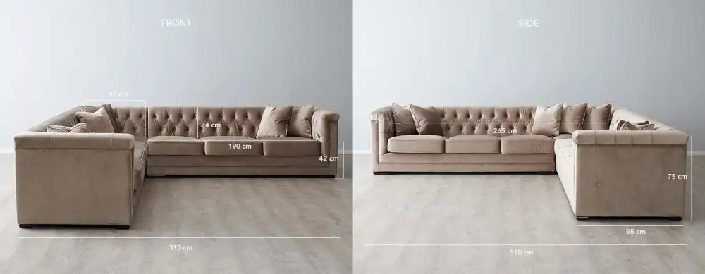 Nero - L Shape Sectional Sofa