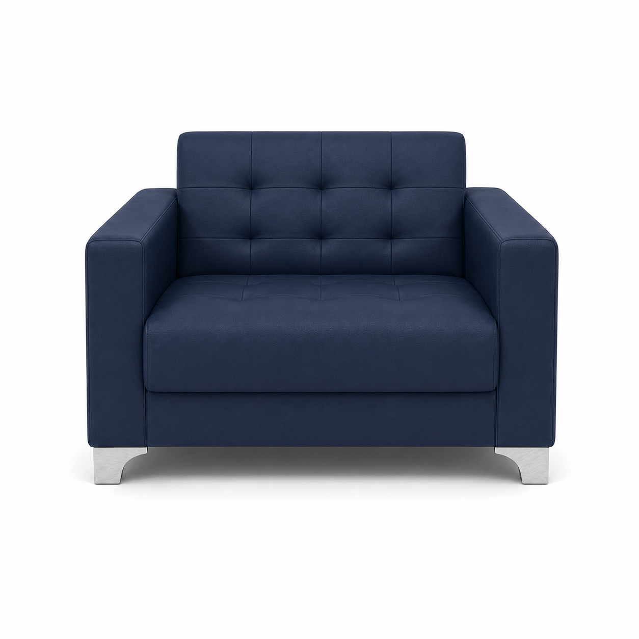 Nest 3+2+1 Sofa Set, 1 seater, blue, studio view